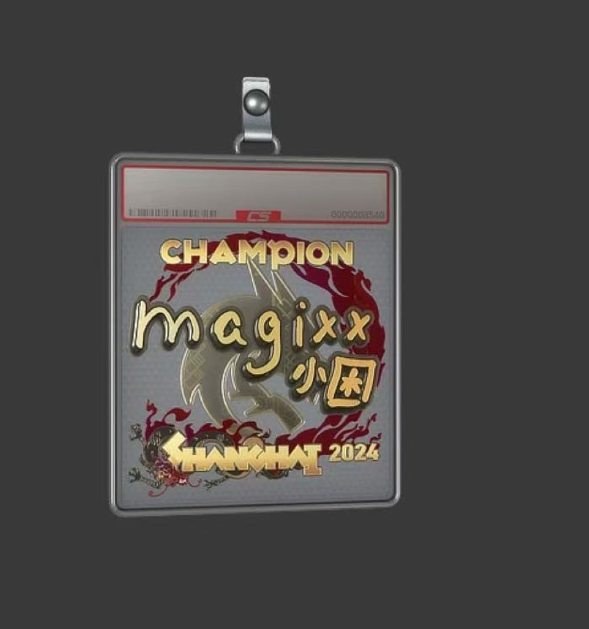 Shanghai 2024 champion badge